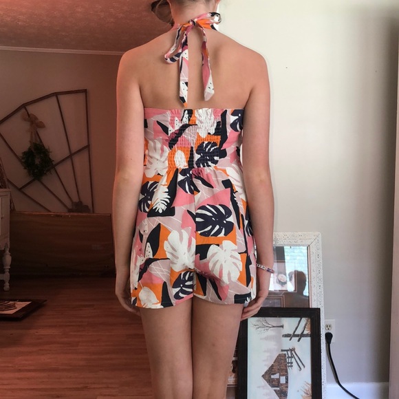 Halter Top Romper - Picture 2 of 2